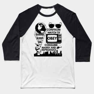 They Obey Baseball T-Shirt